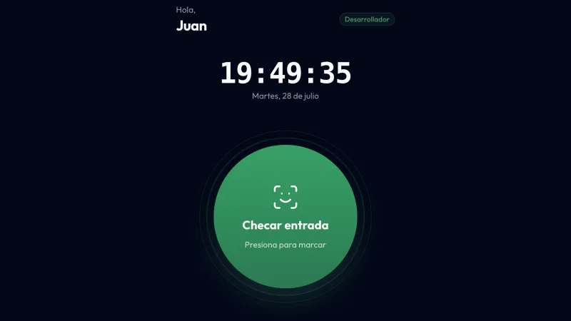 Reloj Checador Inteligente