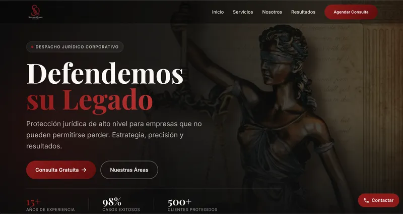 Landing Page Salgado